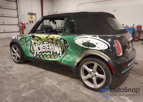 2008 Mini Cooper z USA, uszkodzony, nr VIN WMWRF335X8TG18502